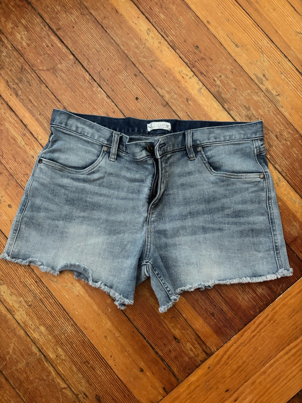 Carve Designs Light Blue Denim Jean Shorts